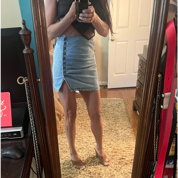 Retrofete Denim Skirt Size small - Picture 5 of 10